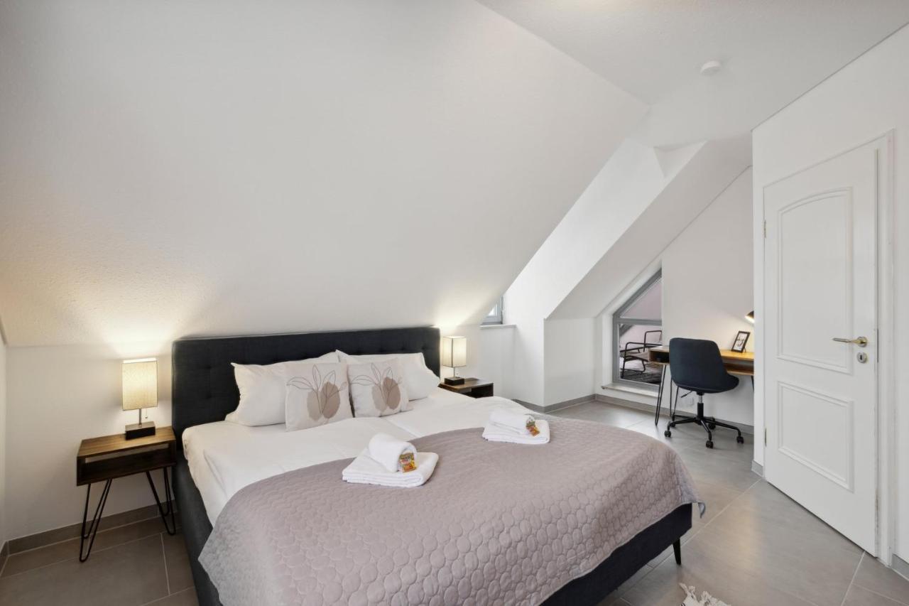 Smooth Living Apartments Augsburg Lechhausen - Free Parking Exterior foto