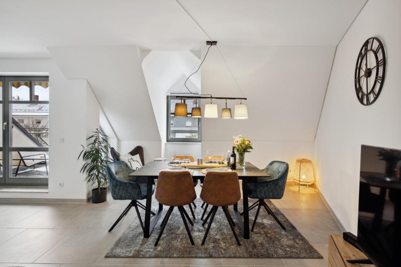 Smooth Living Apartments Augsburg Lechhausen - Free Parking Exterior foto